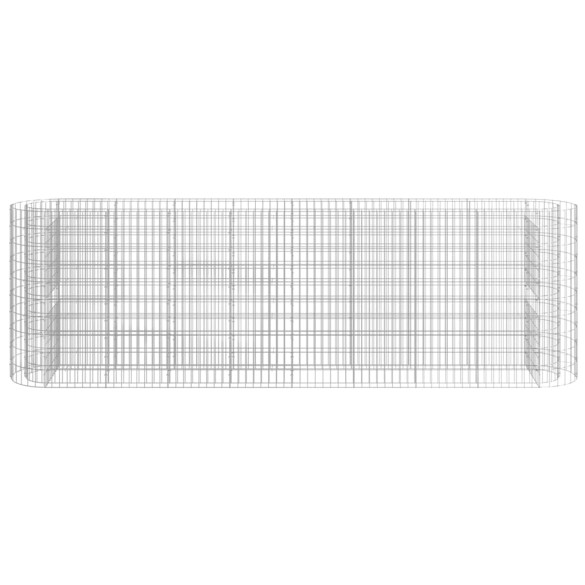 Strat Înălțat Gabion 330x50x100 cm - Fier Galvanizat