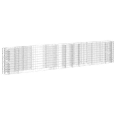Strat Înălțat Gabion - 540x50x100 cm - Fier Galvanizat