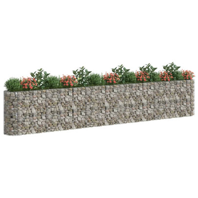 Strat Înălțat Gabion - 540x50x100 cm - Fier Galvanizat