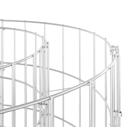 Strat Înălțat Gabion - 540x50x100 cm - Fier Galvanizat