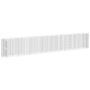 Strat Gabion Înălțat 610x50x100 cm - Fier Galvanizat 2