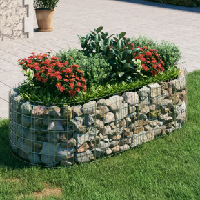Strat Înălțat Gabion 200x100x50 cm - Fier Galvanizat