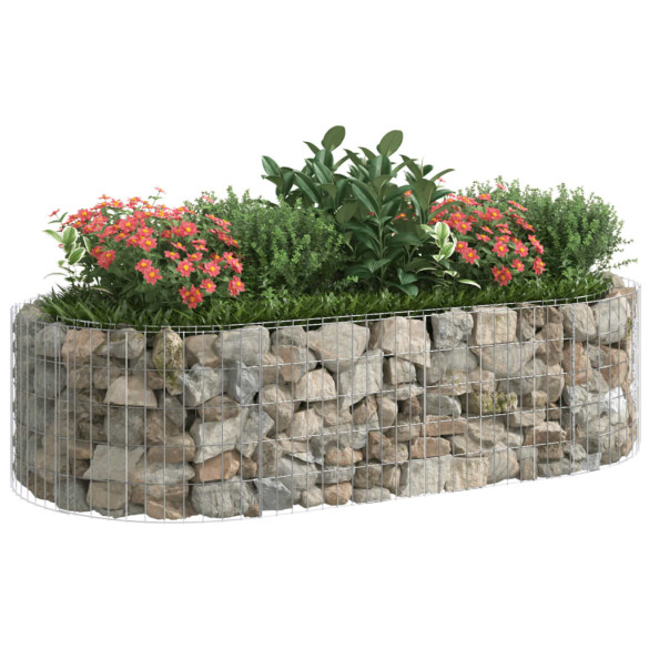 Strat Înălțat Gabion 200x100x50 cm - Fier Galvanizat