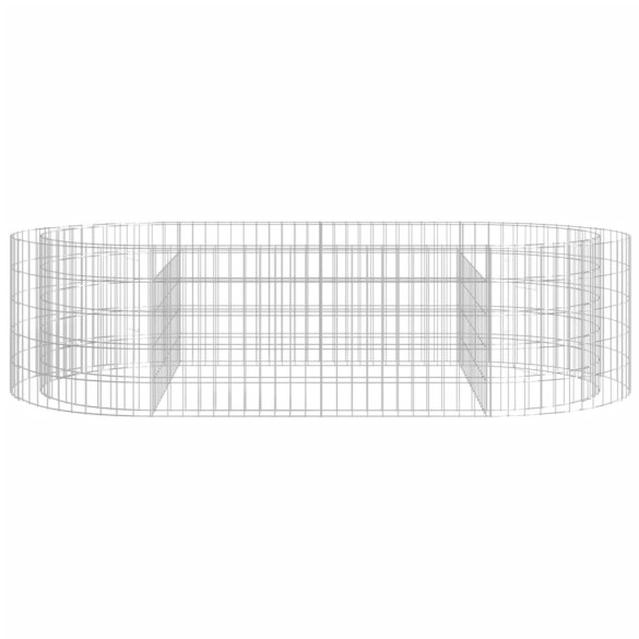 Strat Înălțat Gabion 200x100x50 cm - Fier Galvanizat
