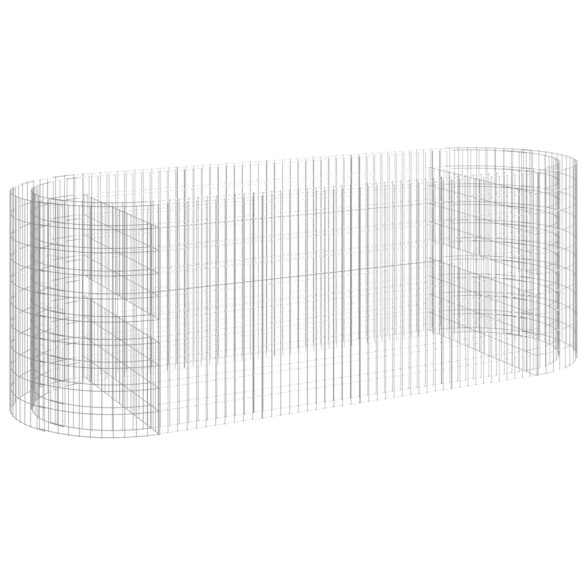 Strat Înălțat Gabion 300x100x100 cm - Fier Galvanizat