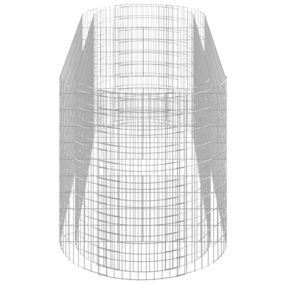 Strat Înălțat Gabion 300x100x100 cm - Fier Galvanizat