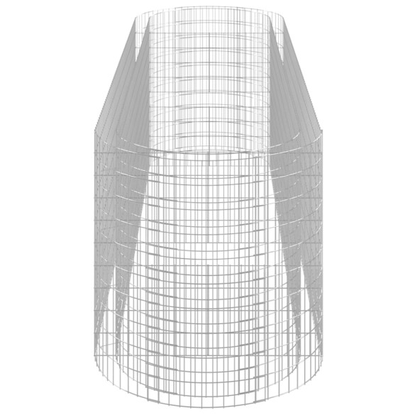 Strat Gabion 400x100x100 cm - Fier Galvanizat | Livrare Gratuită