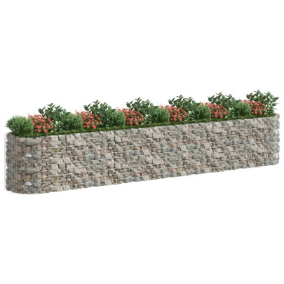 Strat Gabion 600x100x100 cm - Fier Galvanizat | Livrare Gratuită