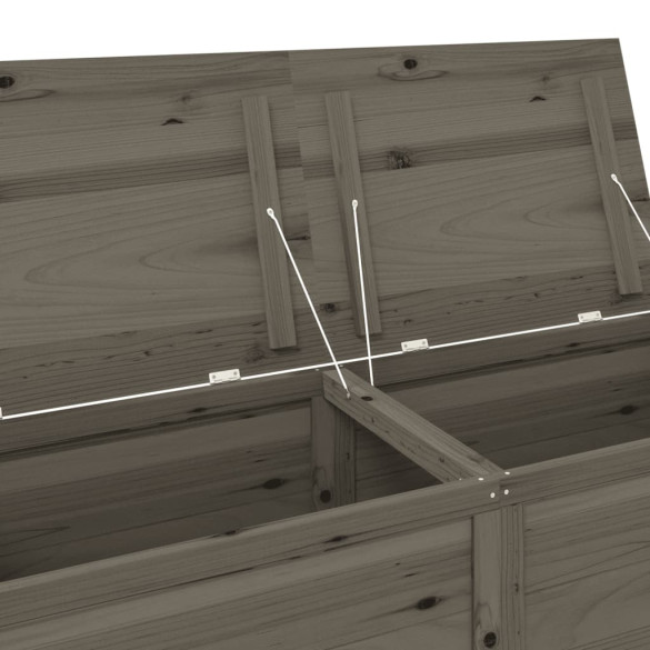 Cutie Depozitare Perne Exterior Lemn Masiv Brad 150cm