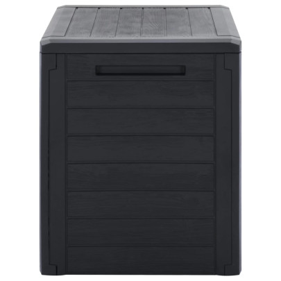 Ladă Depozitare Grădină Antracit 140L Polipropilenă