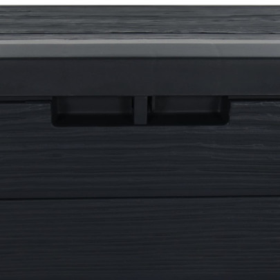 Ladă Depozitare Grădină Antracit 140L Polipropilenă