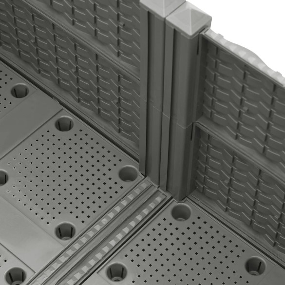 Strat Înălțat Polipropilenă - 80x80x38 cm