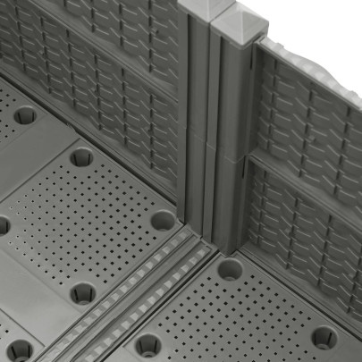 Strat Înălțat Polipropilenă - 80x80x38 cm