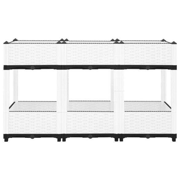 Strat Înălțat Exterior - 120x40x71 cm - Polipropilenă