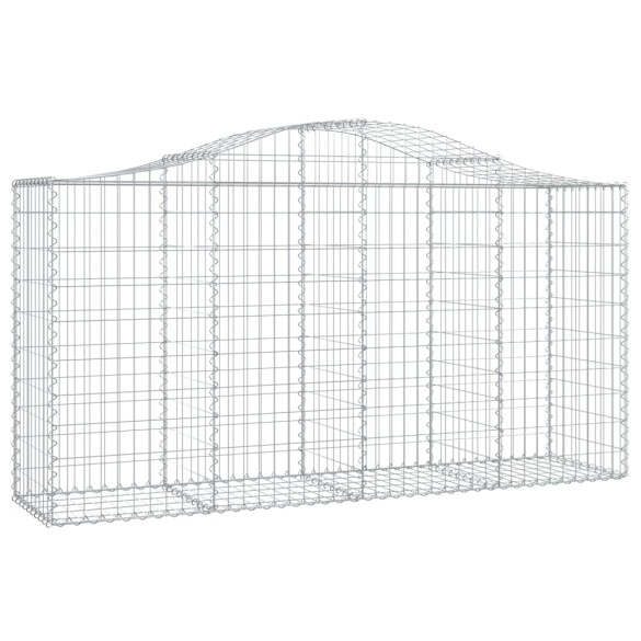 Coș Gabion Arcuit 200x50x100/120 cm Fier Galvanizat