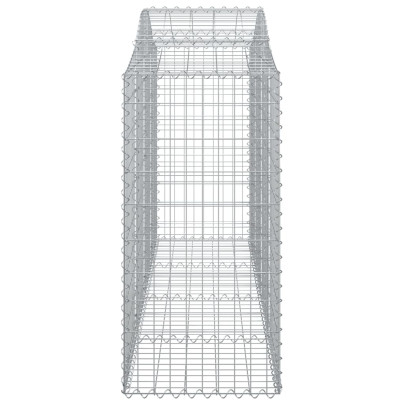 Coș Gabion Arcuit 200x50x100/120 cm Fier Galvanizat
