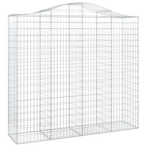 Coș Gabion Arcuit 200x50x180/200 cm - Fier Galvanizat 2
