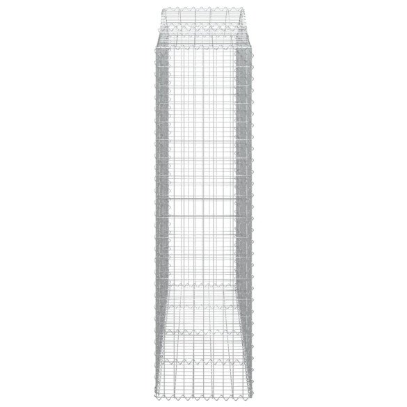 Coș Gabion Arcuit 200x50x180/200 cm - Fier Galvanizat