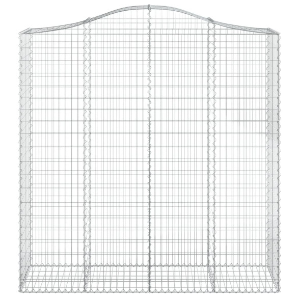 Coș Gabion Arcuit Fier Galvanizat 200x50x200/220 cm