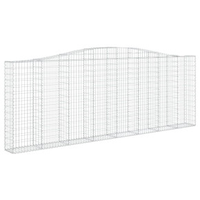 Coș Gabion Arcuit 400x30x140/160 cm - Fier Galvanizat 2
