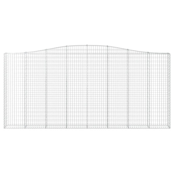 Coș Gabion Arcuit 4m - Fier Galvanizat | Livrare Gratuită