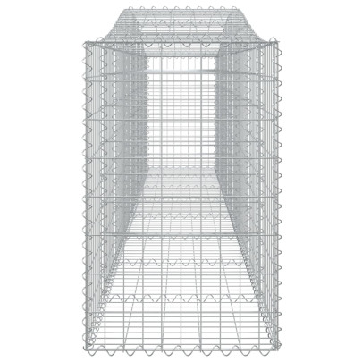 Coș Gabion Arcuit Fier Galvanizat | Livrare Gratuită