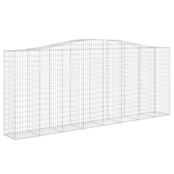 Coș Gabion Arcuit 400x50x160/180 cm - Fier Galvanizat