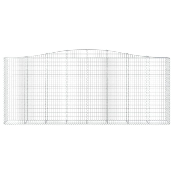 Coș Gabion Arcuit 400x50x160/180 cm - Fier Galvanizat