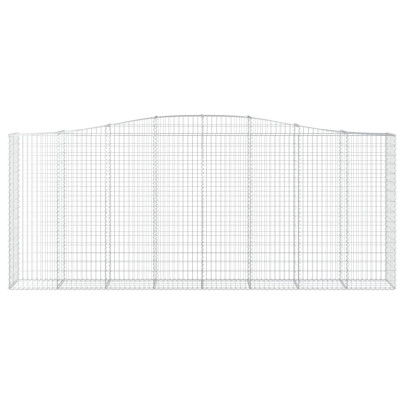 Coș Gabion Arcuit 400x50x160/180 cm - Fier Galvanizat