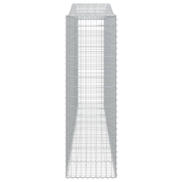 Coș Gabion Arcuit 400x50x160/180 cm - Fier Galvanizat