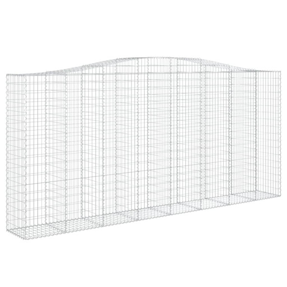 Coș Gabion Arcuit 400x50x180/200 cm - Fier Galvanizat
