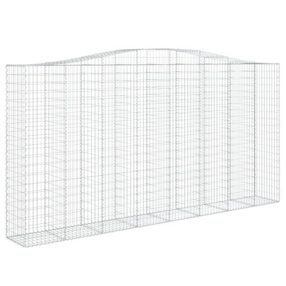 Coș Gabion Arcuit 400x50x200/220 cm Fier Galvanizat