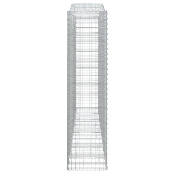 Coș Gabion Arcuit 400x50x200/220 cm Fier Galvanizat