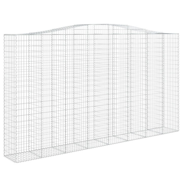 Coș Gabion Arcuit 400x50x220/240 cm Fier Galvanizat