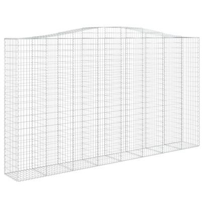 Coș Gabion Arcuit 400x50x220/240 cm Fier Galvanizat