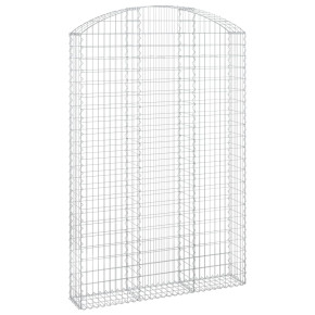 Coș Gabion Arcuit 150x30x220/240 cm - Fier Galvanizat 2