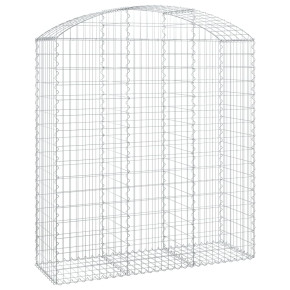 Coș Gabion Arcuit 150x50x160/180 cm - Fier Galvanizat 2