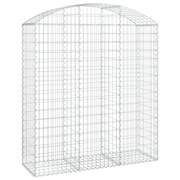Coș Gabion Arcuit 150x50x160/180 cm - Fier Galvanizat