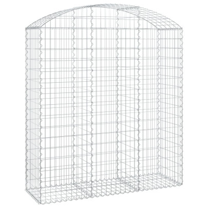 Coș Gabion Arcuit 150x50x160/180 cm - Fier Galvanizat