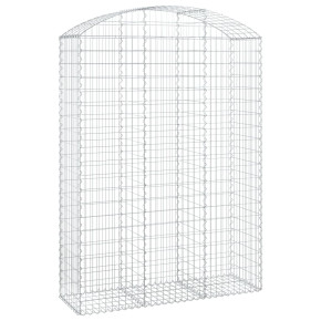 Coș Gabion Arcuit Fier Galvanizat 150x50x200/220 cm 2