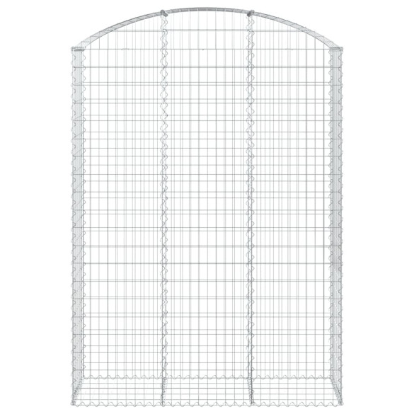 Coș Gabion Arcuit Fier Galvanizat 150x50x200/220 cm