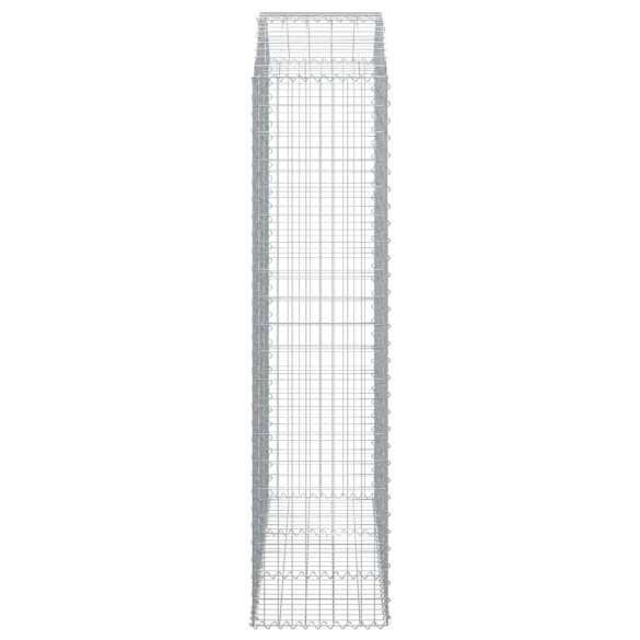Coș Gabion Arcuit Fier Galvanizat 150x50x200/220 cm