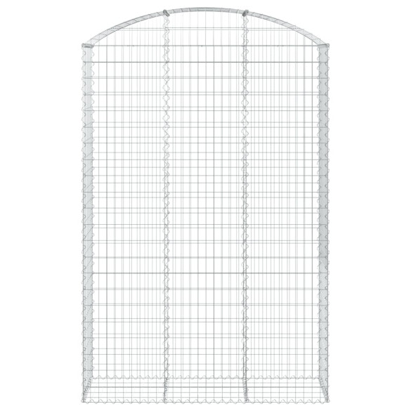 Coș Gabion Arcuit 150x50x220/240 cm - Fier Galvanizat