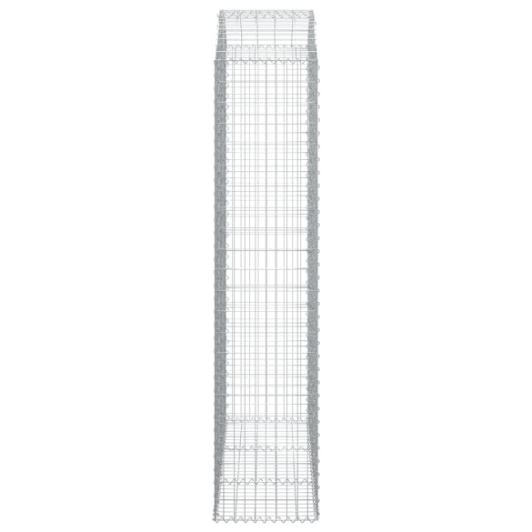 Coș Gabion Arcuit 150x50x220/240 cm - Fier Galvanizat
