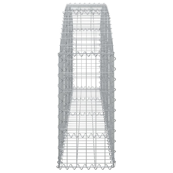 Coș Gabion Arcuit 200x30x60/80 cm Fier Galvanizat