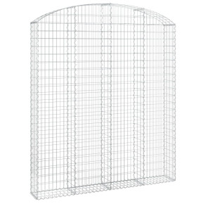 Coș Gabion Arcuit 200x30x220/240cm - Fier Galvanizat 2