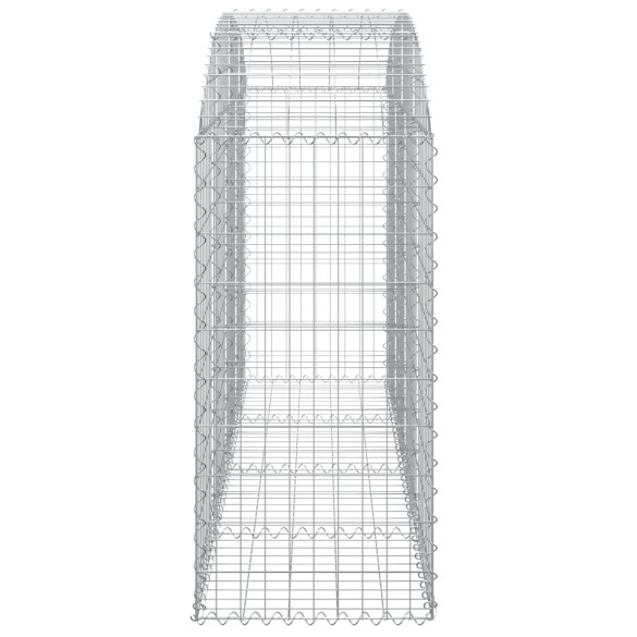Coș Gabion Arcuit Fier Galvanizat | Livrare Gratuită