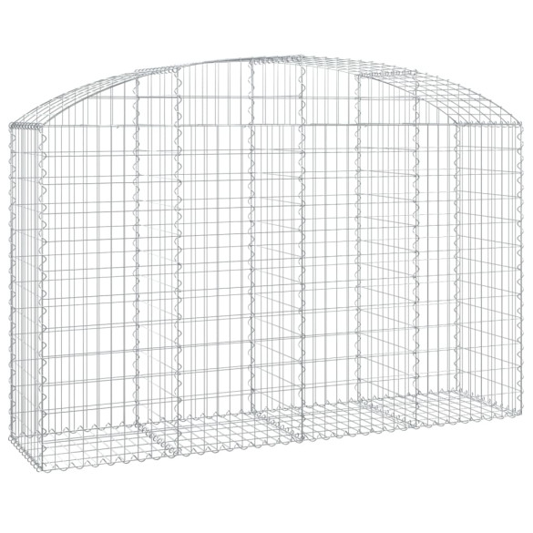 Coș Gabion Arcuit 200x50x120/140 cm - Fier Galvanizat