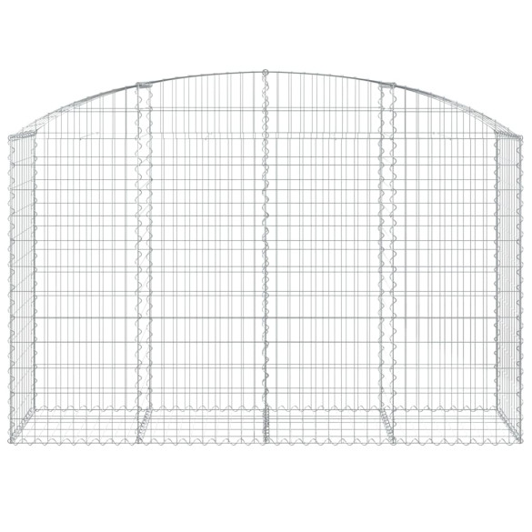 Coș Gabion Arcuit 200x50x120/140 cm - Fier Galvanizat