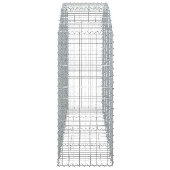 Coș Gabion Arcuit 200x50x120/140 cm - Fier Galvanizat
